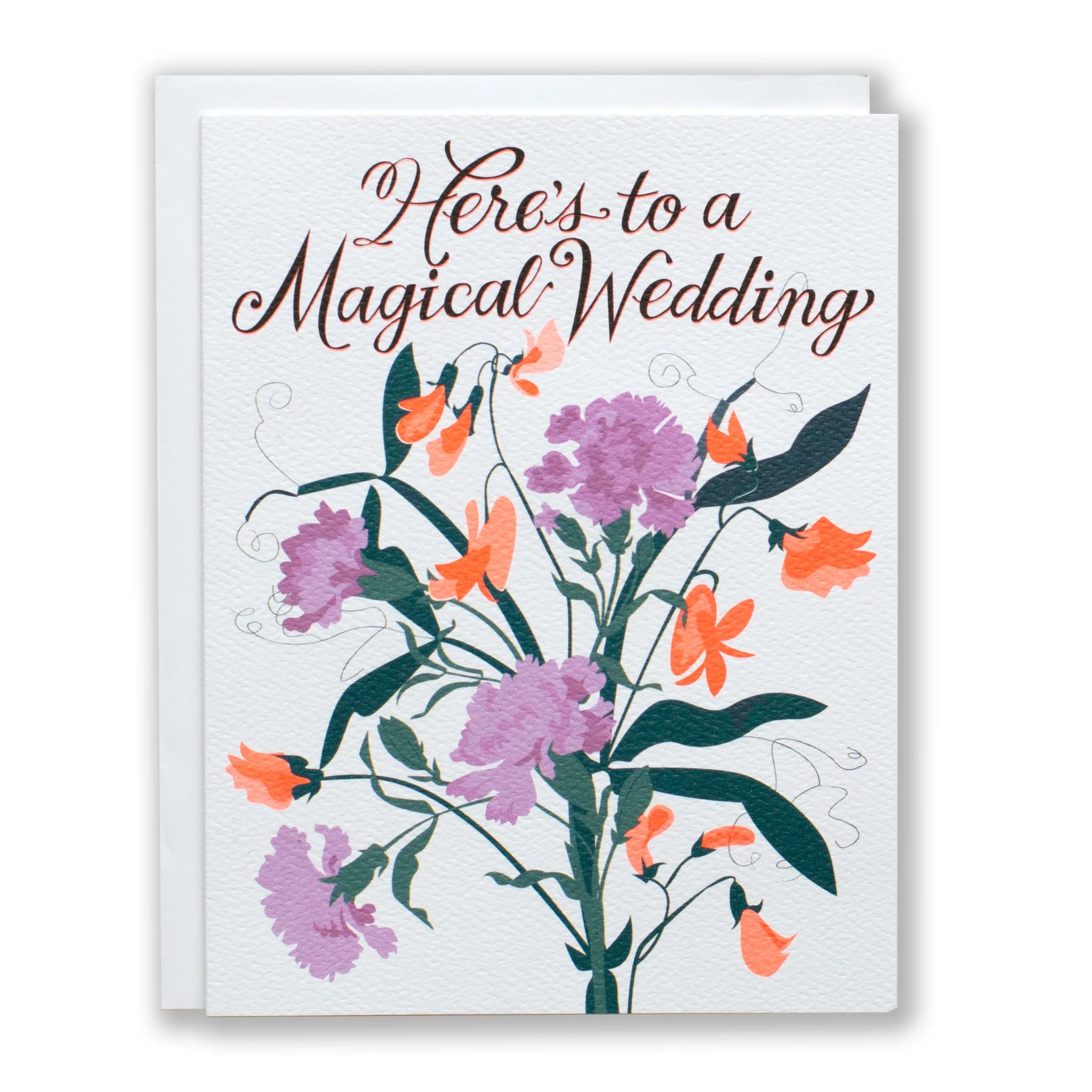 Here’s To A Magical Wedding Note Card