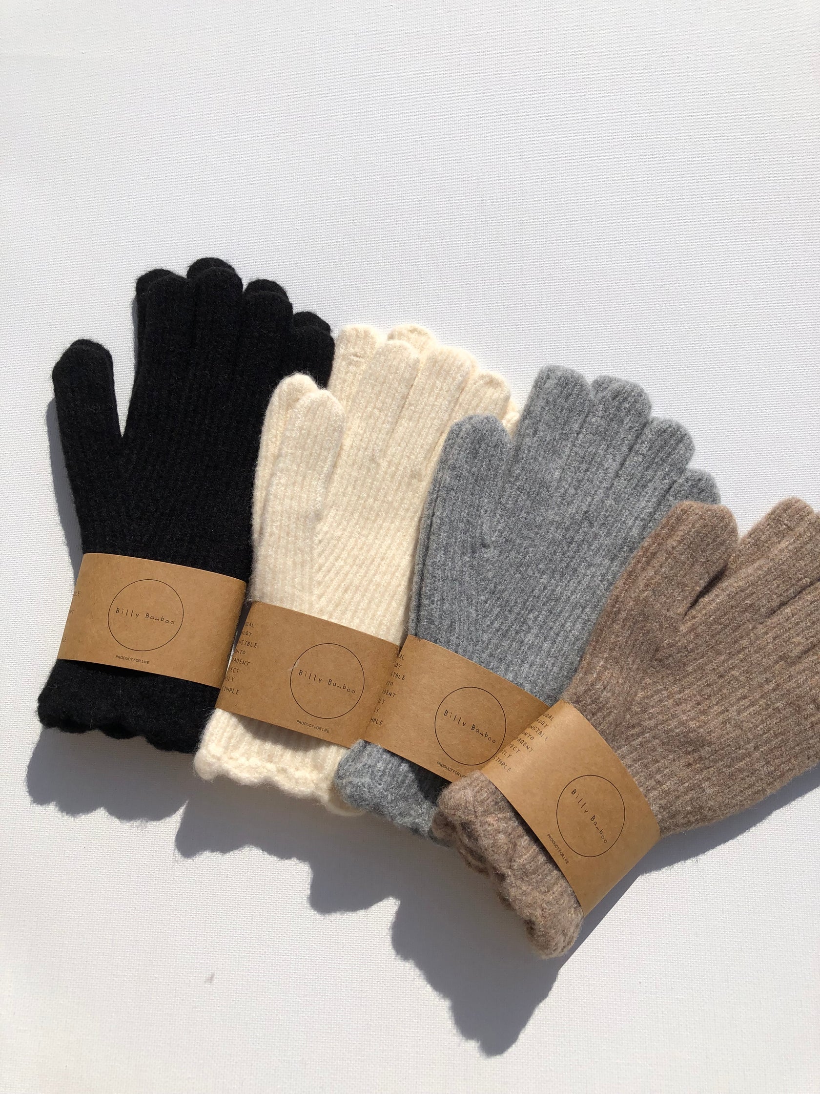 Fuzzy Wool Screen Touch Glove