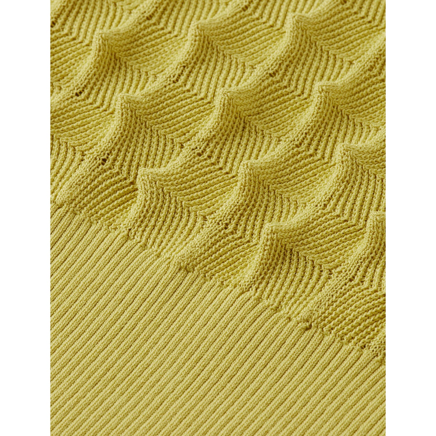 Textured Long Sleeve In Golden Green