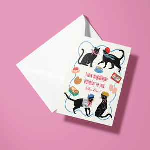 Tres Magnifique Birthday Greeting Card