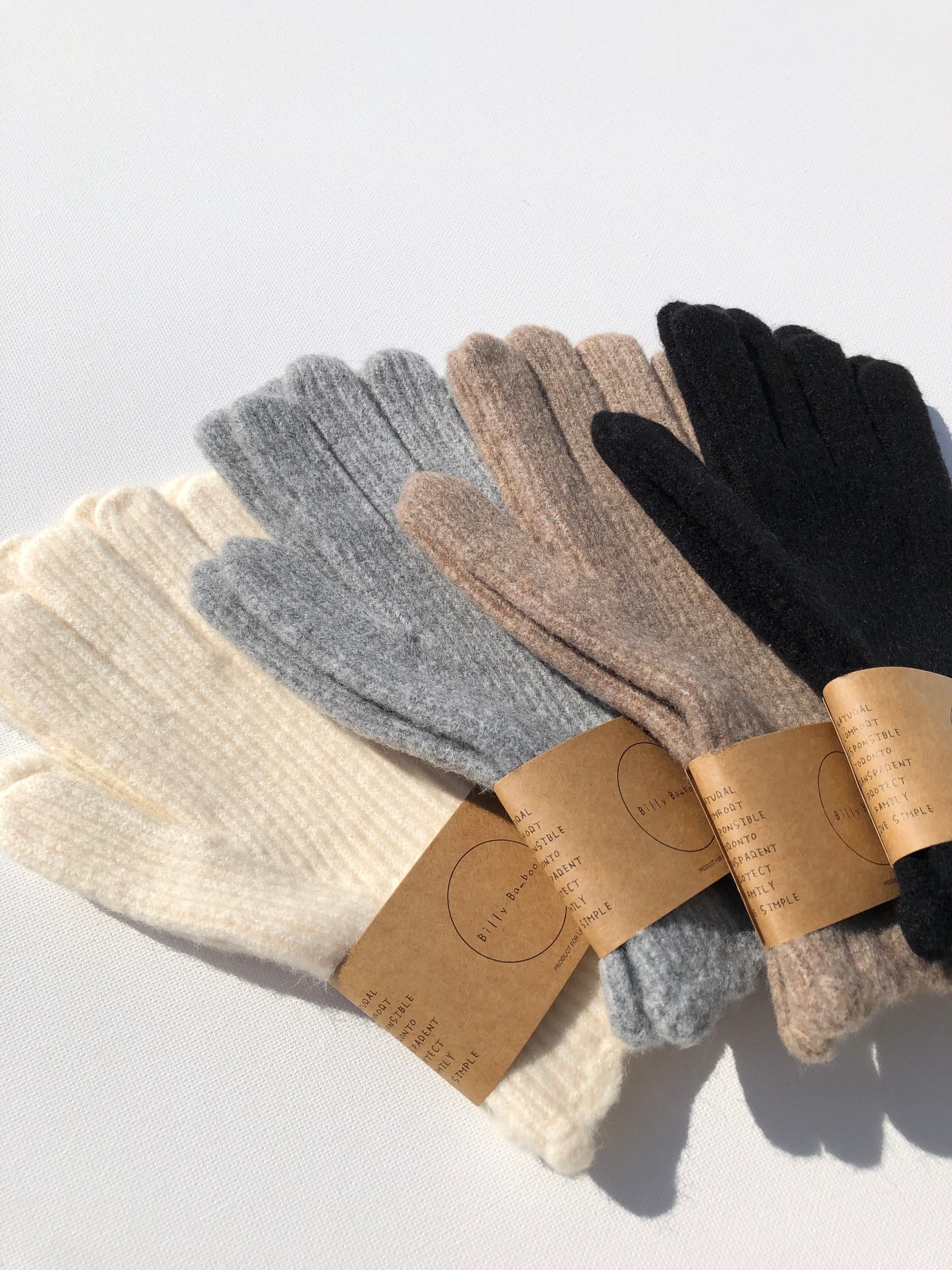 Fuzzy Wool Screen Touch Glove