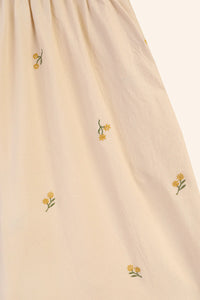 Tupelo Trousers In Buttercup Embroidery