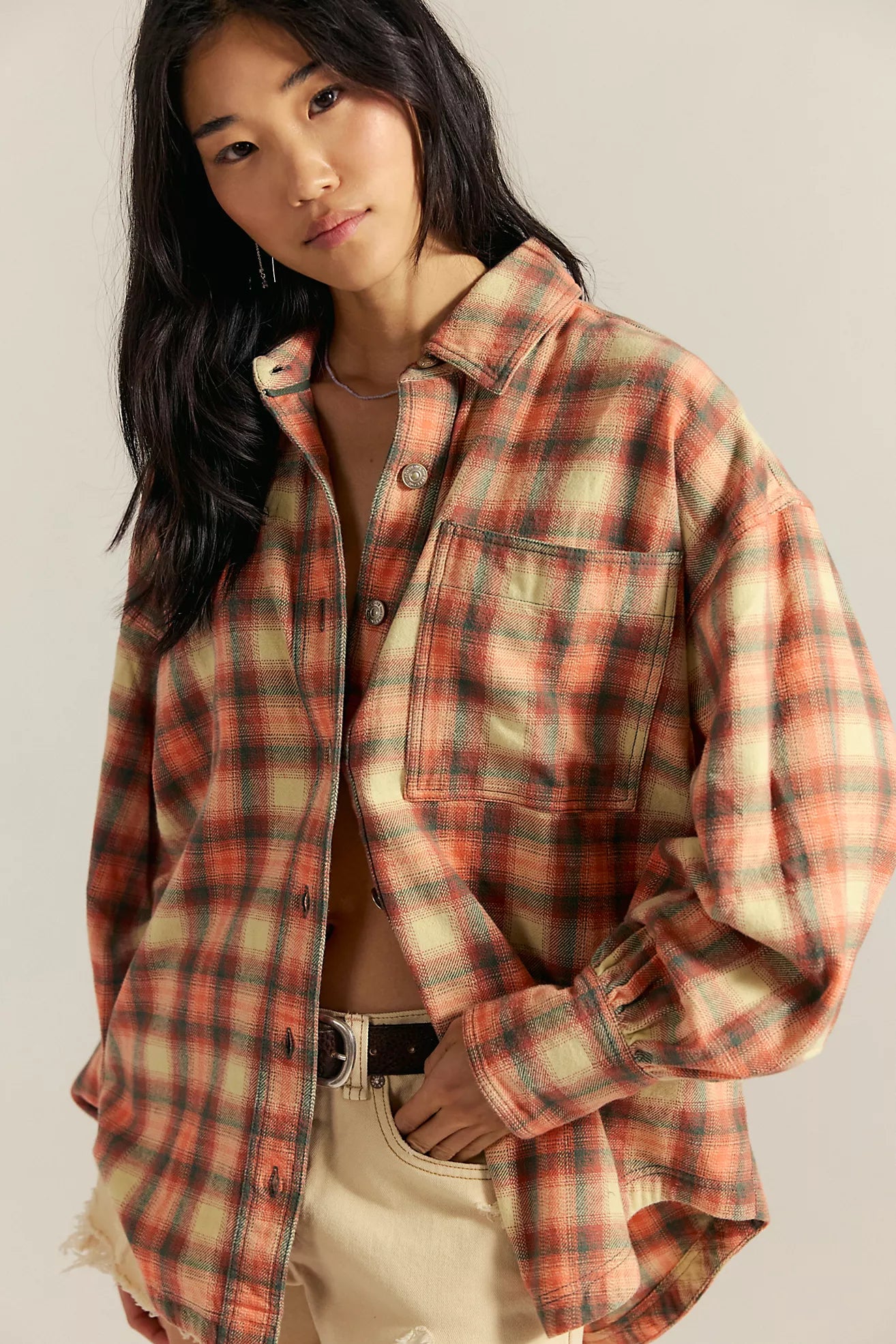 Ashley Plaid In Sand Combo