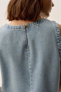 Louzou Denim Top