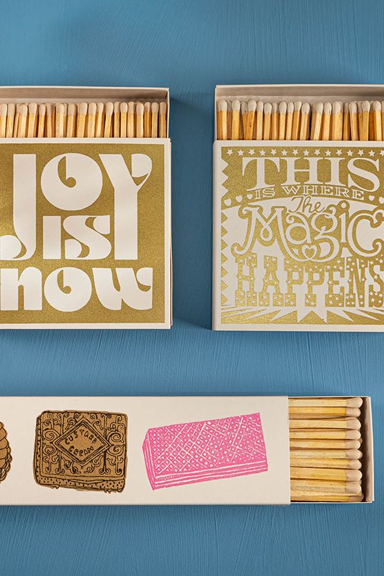 Joy Is Now Matchbook