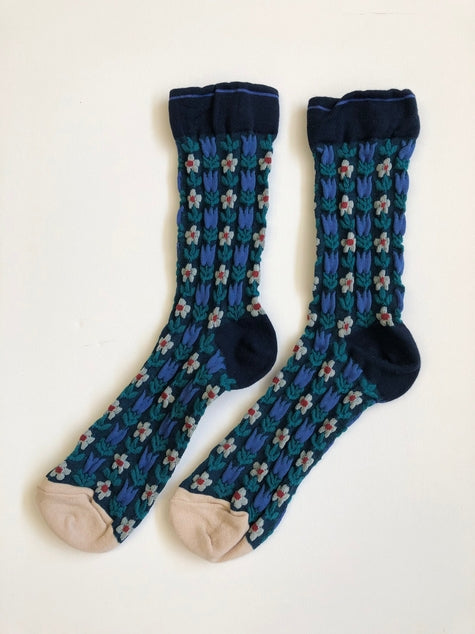 Tulip Garden Socks