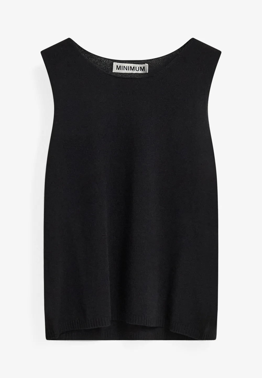 Auburns Knit Tank In Black
