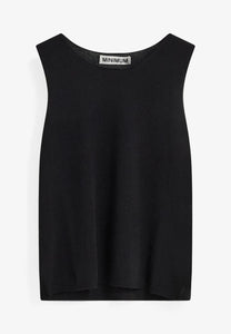Auburns Knit Tank In Black