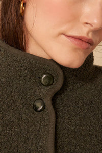 Zlavina Wool Jacket In Pickle