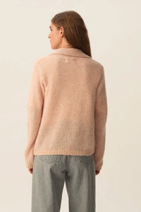 Anouka Cardigan In Powder Pink