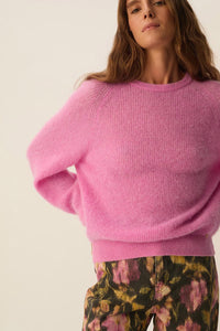 Carlos Pullover In Lady Pink