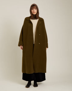 Solene Coat In Olive