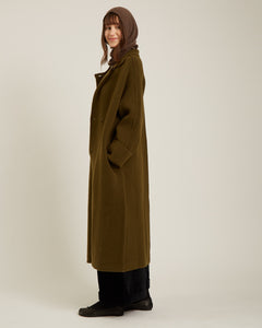 Solene Coat In Olive