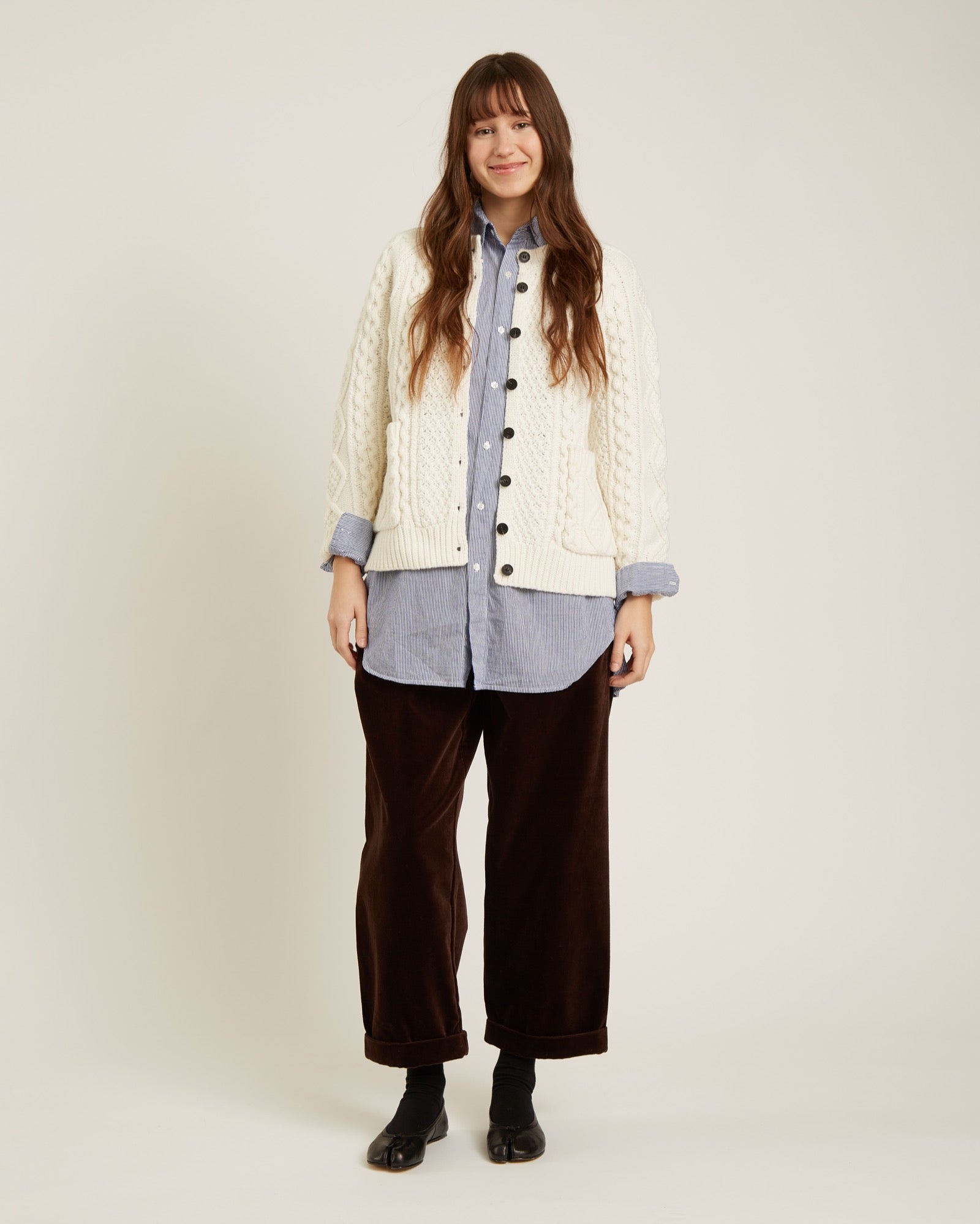 Imperia Cardigan In Ivory