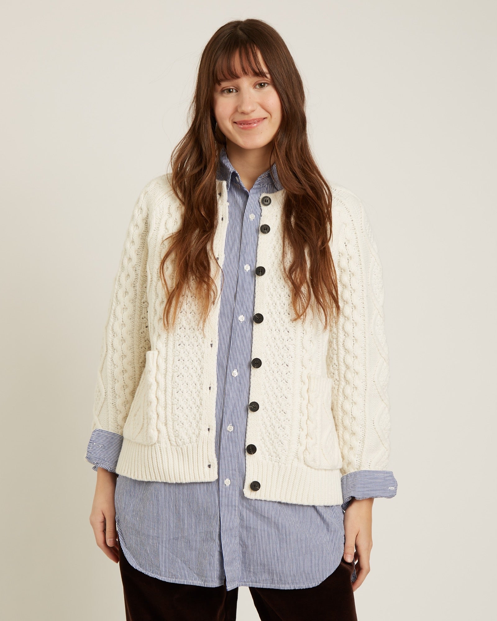 Imperia Cardigan In Ivory