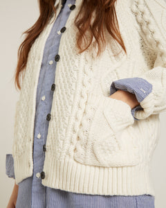 Imperia Cardigan In Ivory