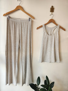 Bamboo Rib Camisole In Grey