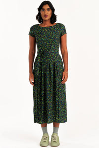 Yelena Dress In Green Floral