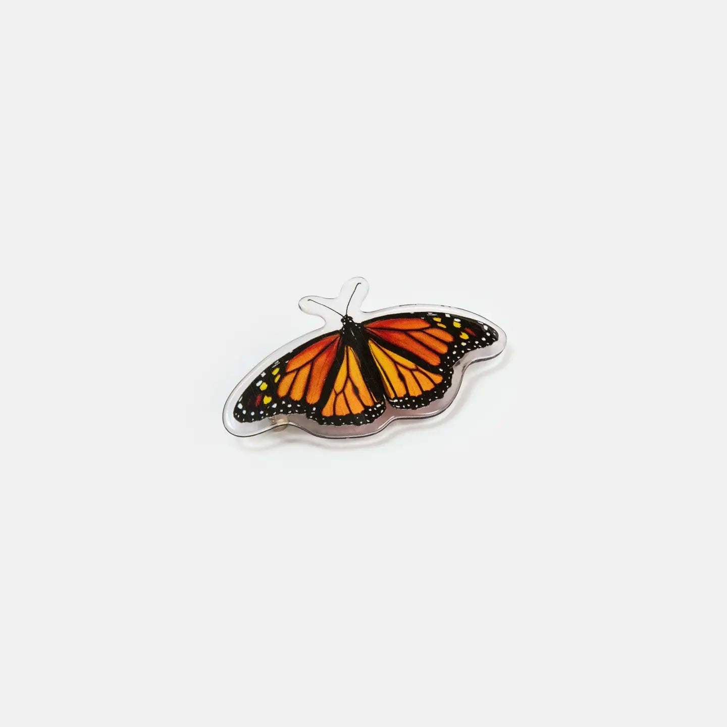 Barrette In Monarch Butterfly