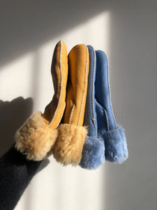 Shearling Mittens