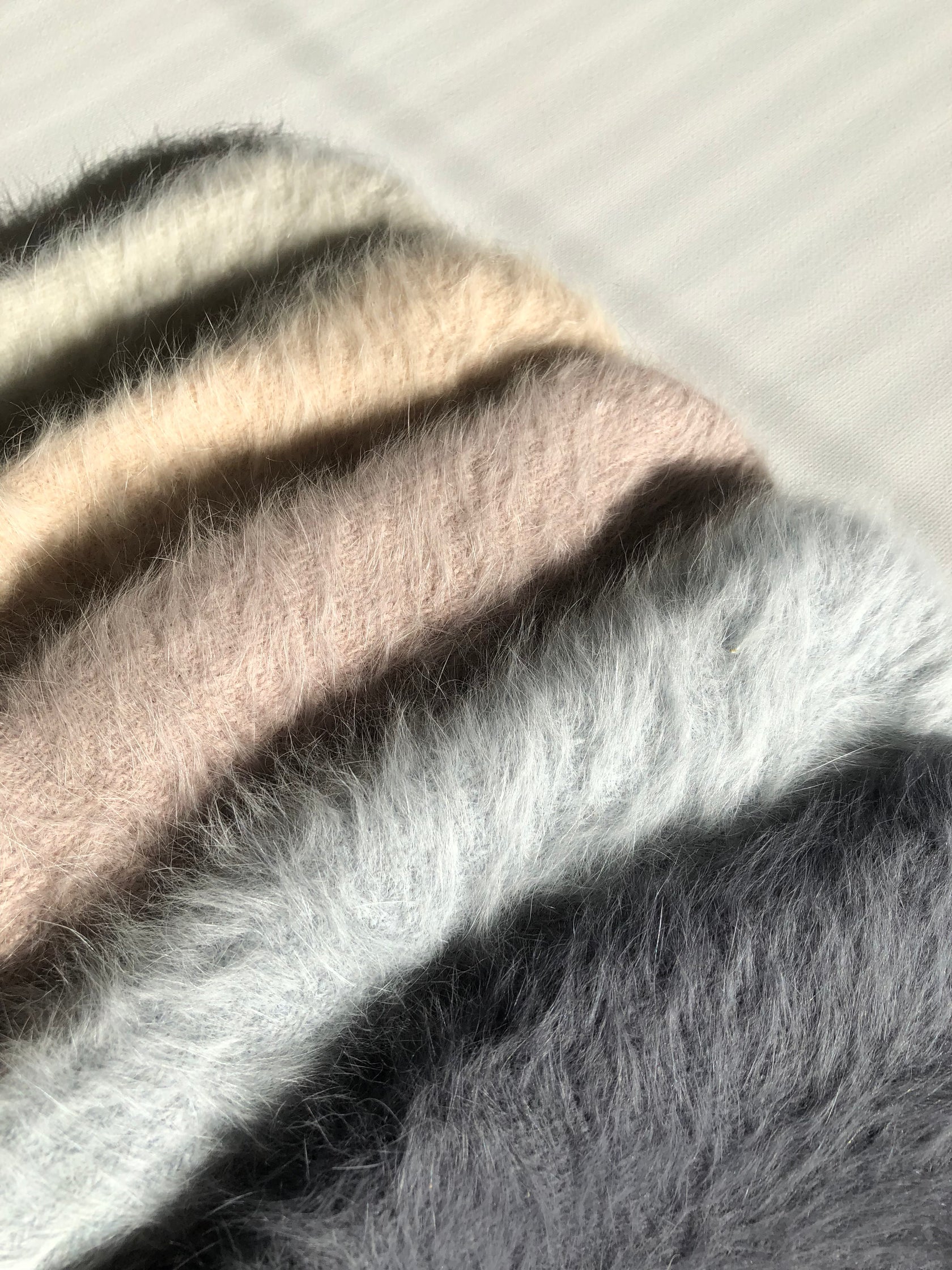 Fluffy Angora Mittens