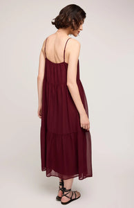 Hollis Dress In Merlot