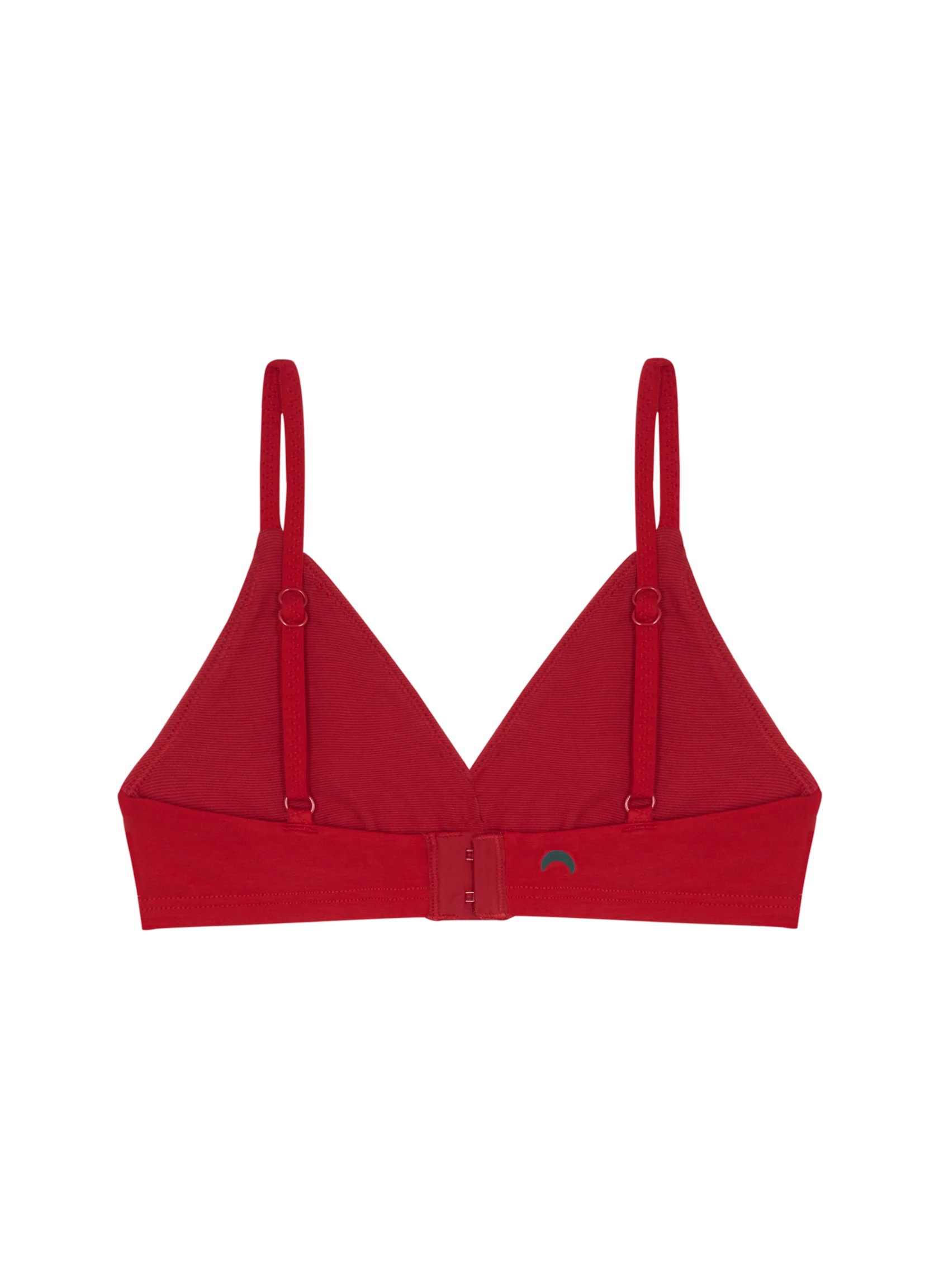 Mineral Triangle Bra In Red