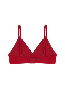 Mineral Triangle Bra In Red