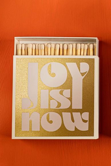 Joy Is Now Matchbook