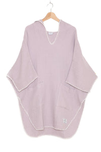 The Cocoon Surf Poncho in Lilac