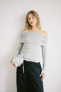 Dumpling Bag In Mercury