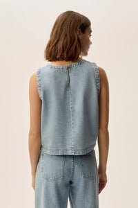 Louzou Denim Top