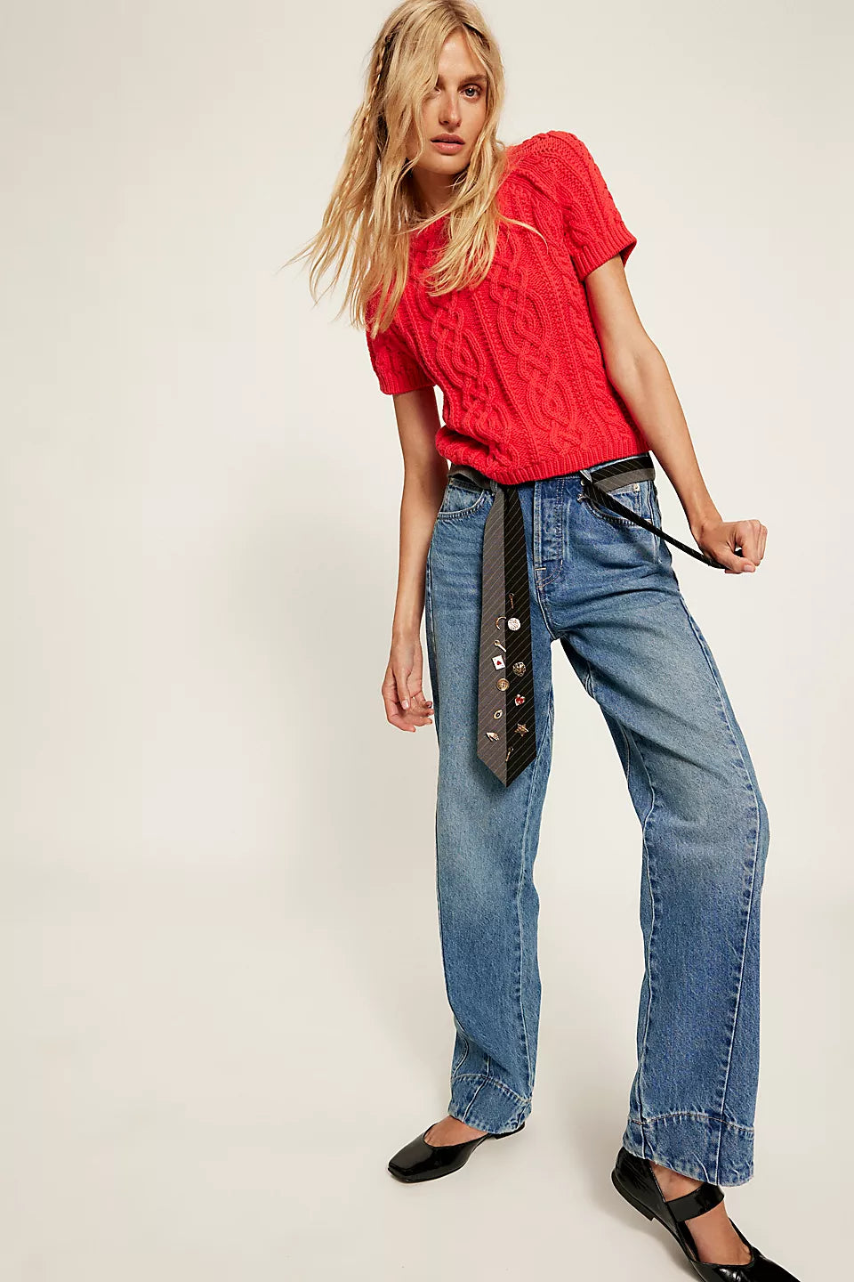 Stick Around Slim Curve Jeans In Stay For The Morning