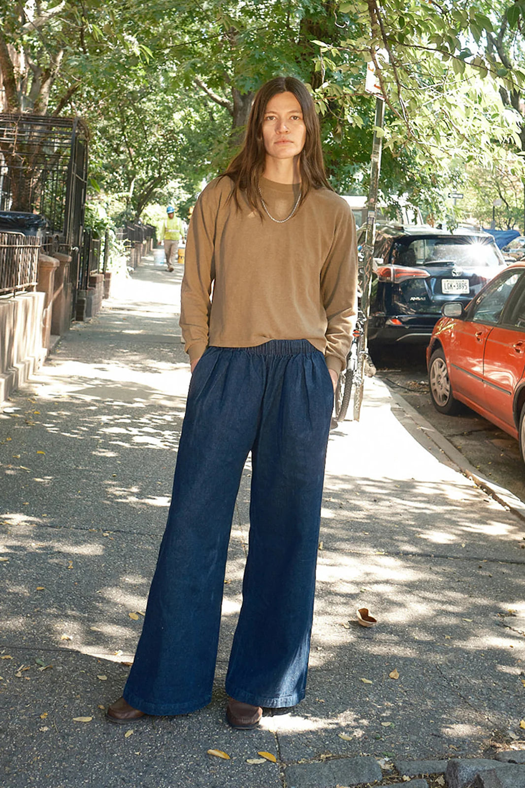 Disco Denim Pants In Medium