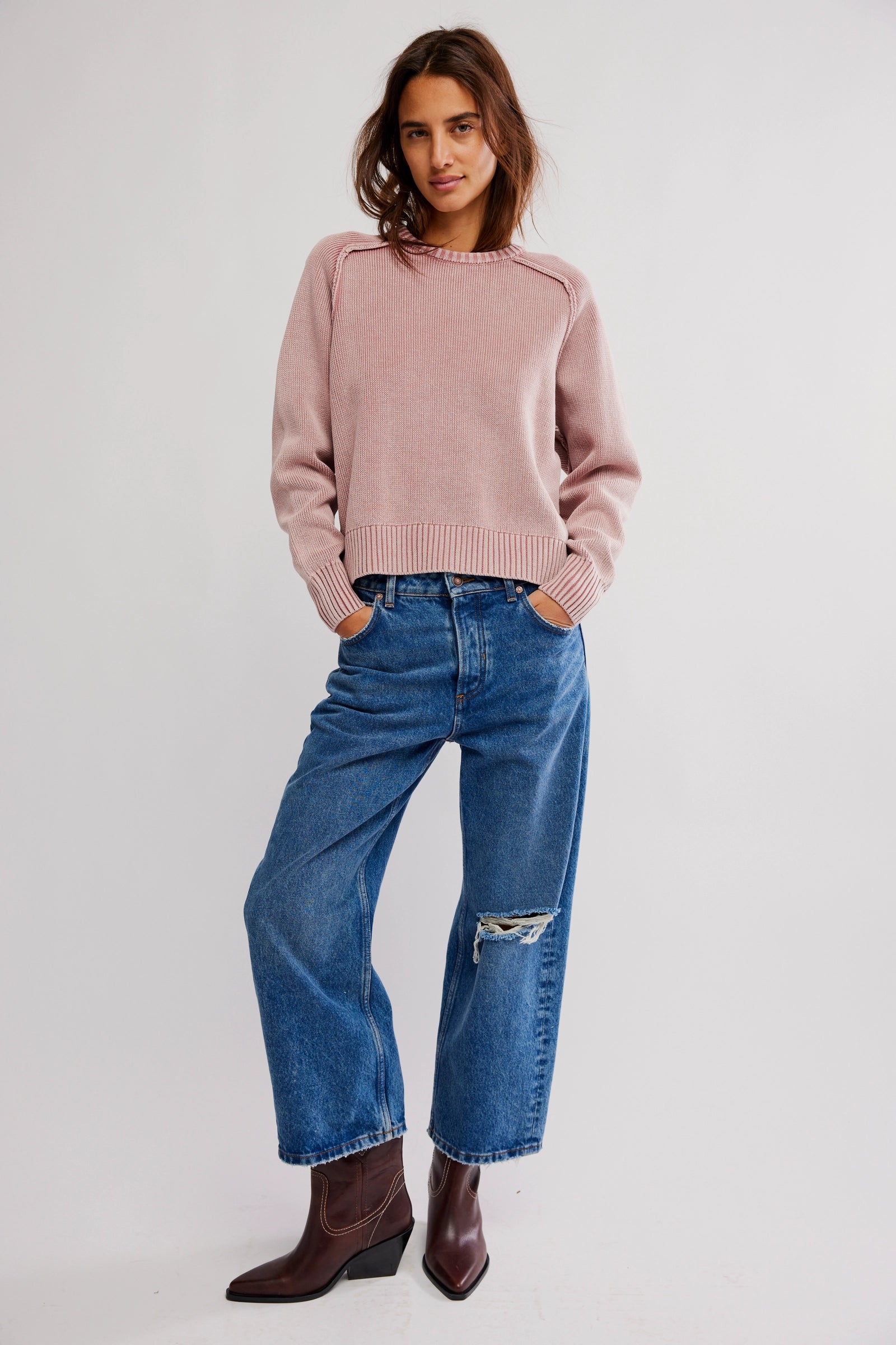 Spring Street Pullover In Bijou