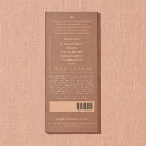 Spring & Mulberry Coffee Chocolate Bar