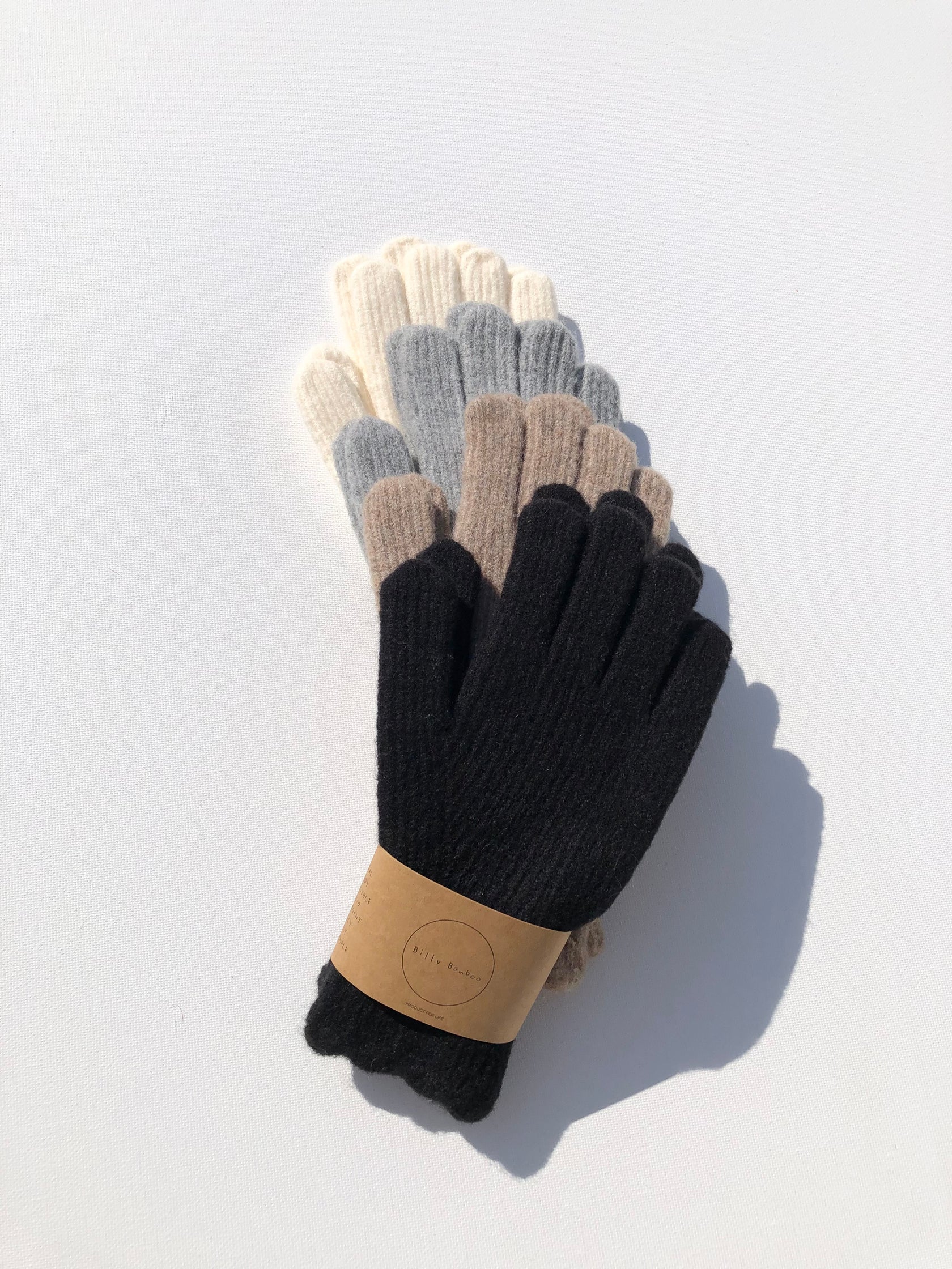 Fuzzy Wool Screen Touch Glove