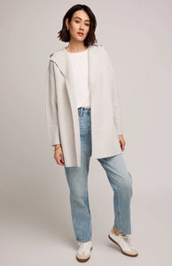 Ilana Cardigan In Heather Birch