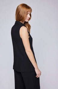 Bailey Long Black Suit Vest