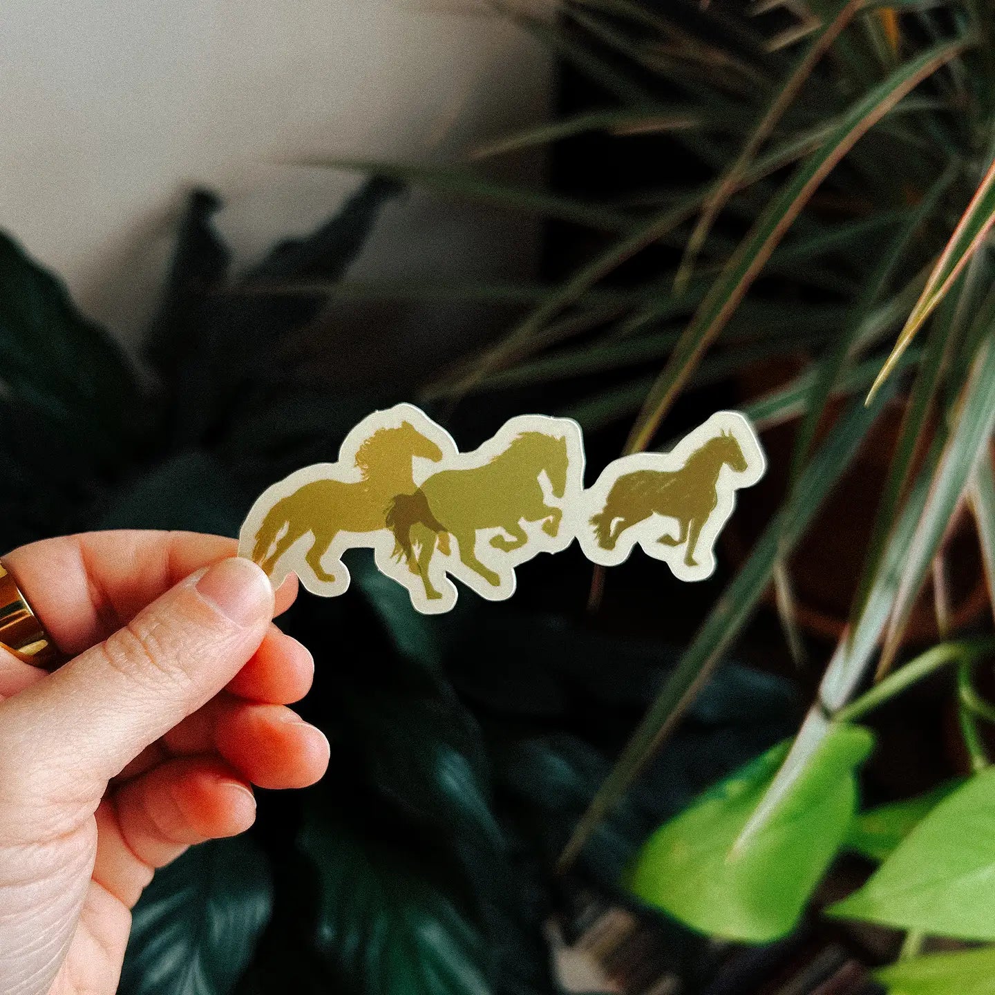Wild Horses Sticker