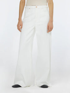 Wave Wide Leg Jeans In Fade