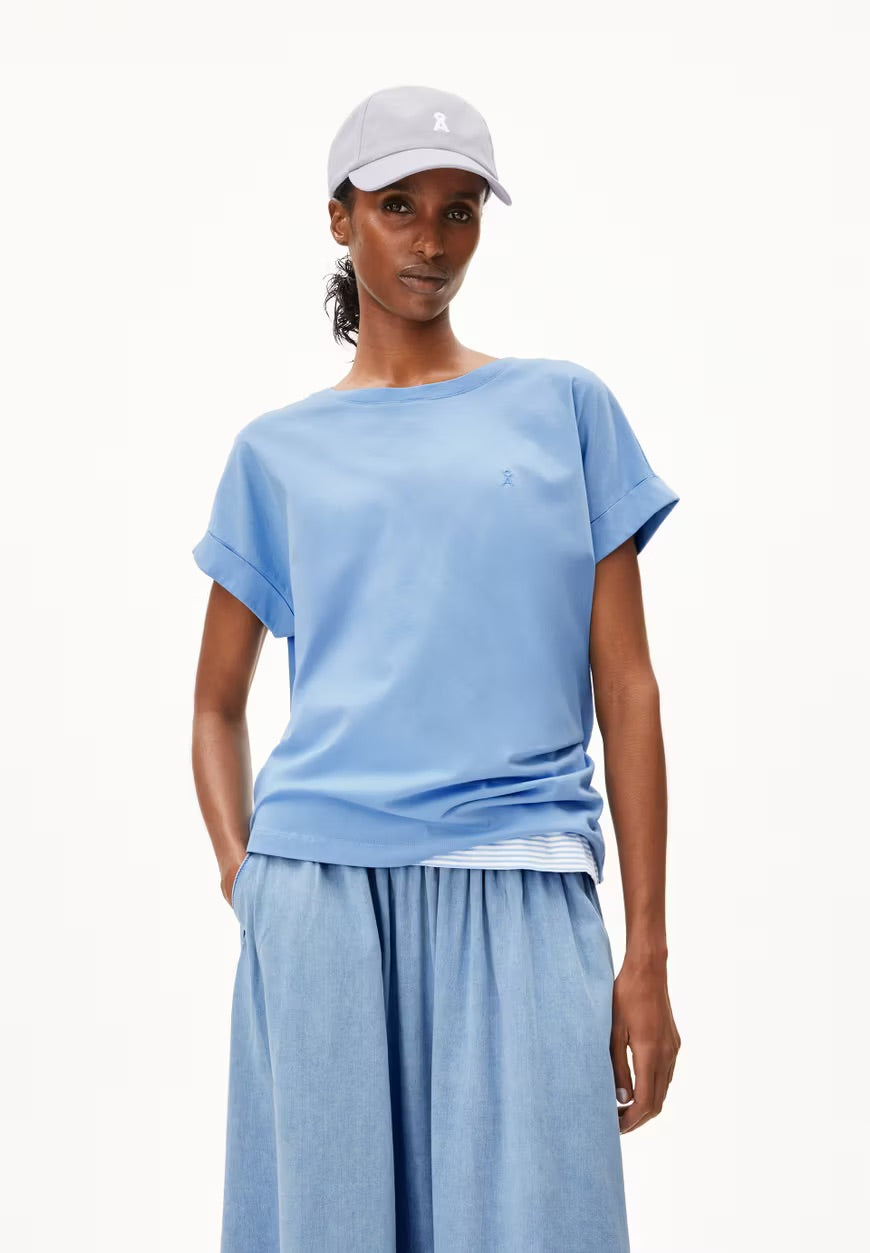 Idaara T-Shirt in Silky Blue