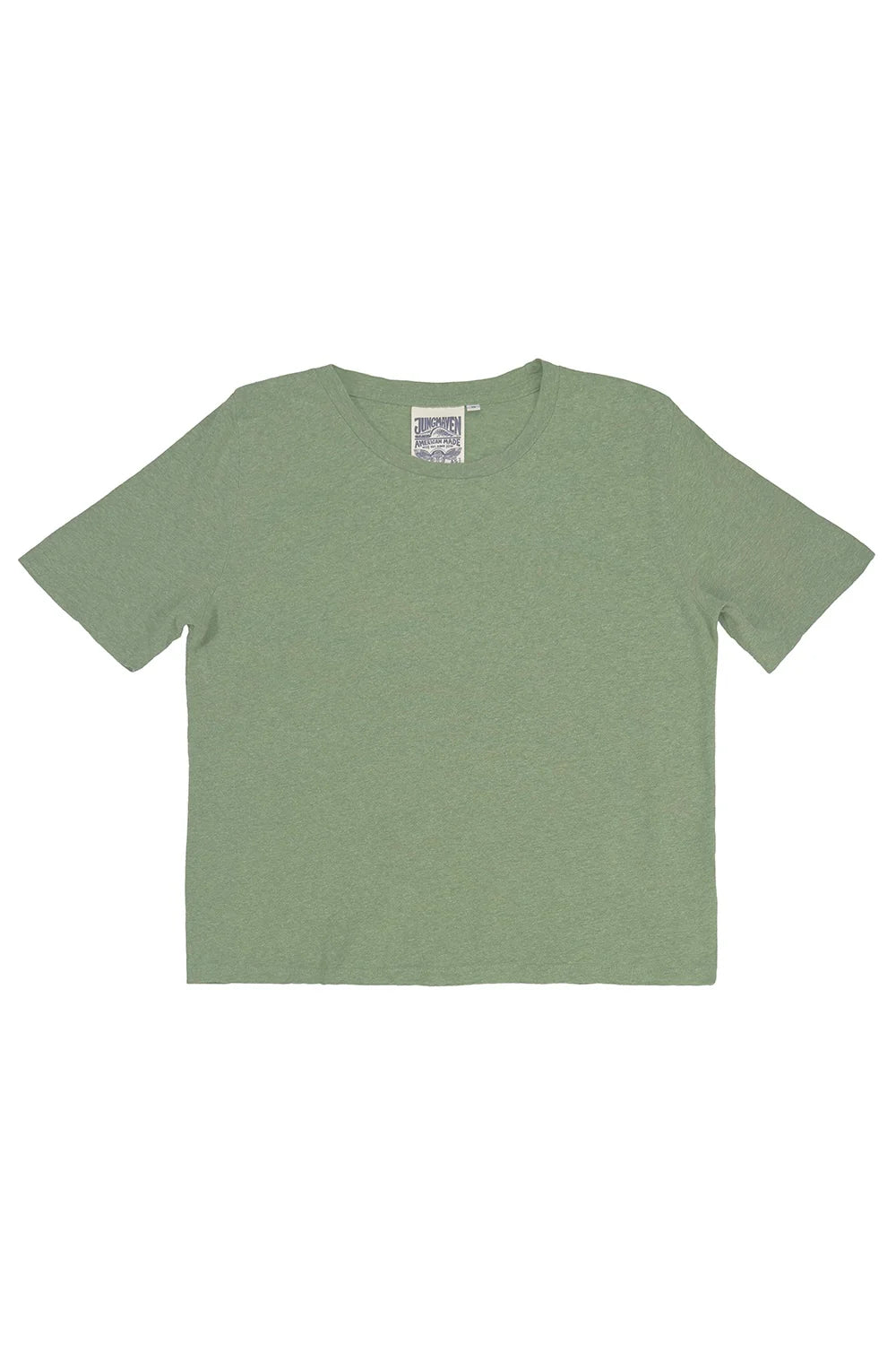 Silverlake Cropped Tee In Pistachio
