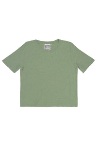 Silverlake Cropped Tee In Pistachio