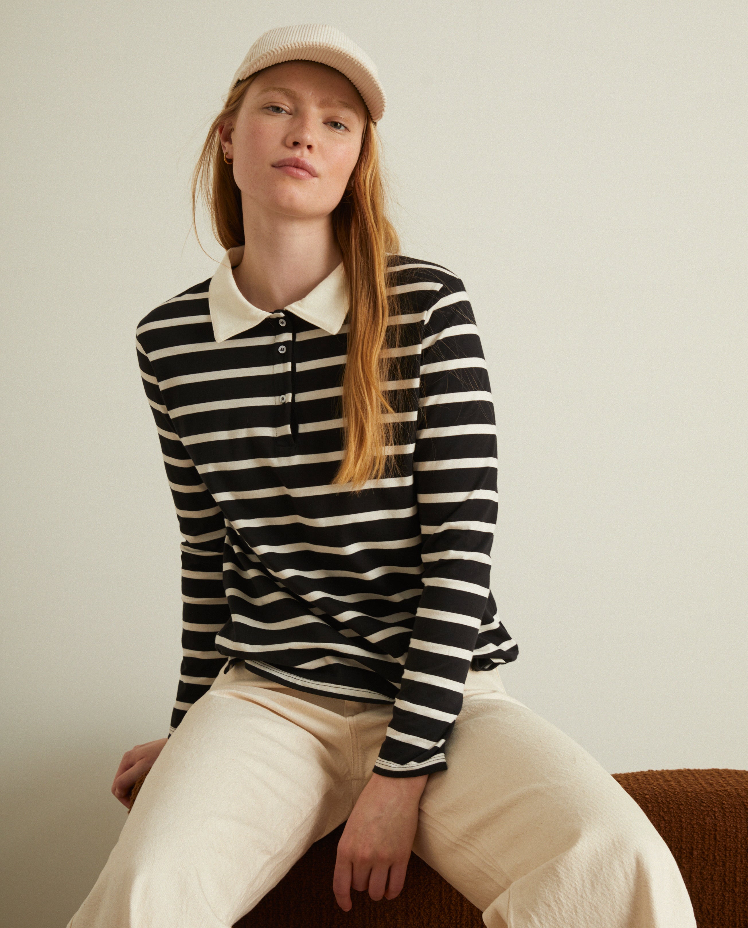 Striped Polo