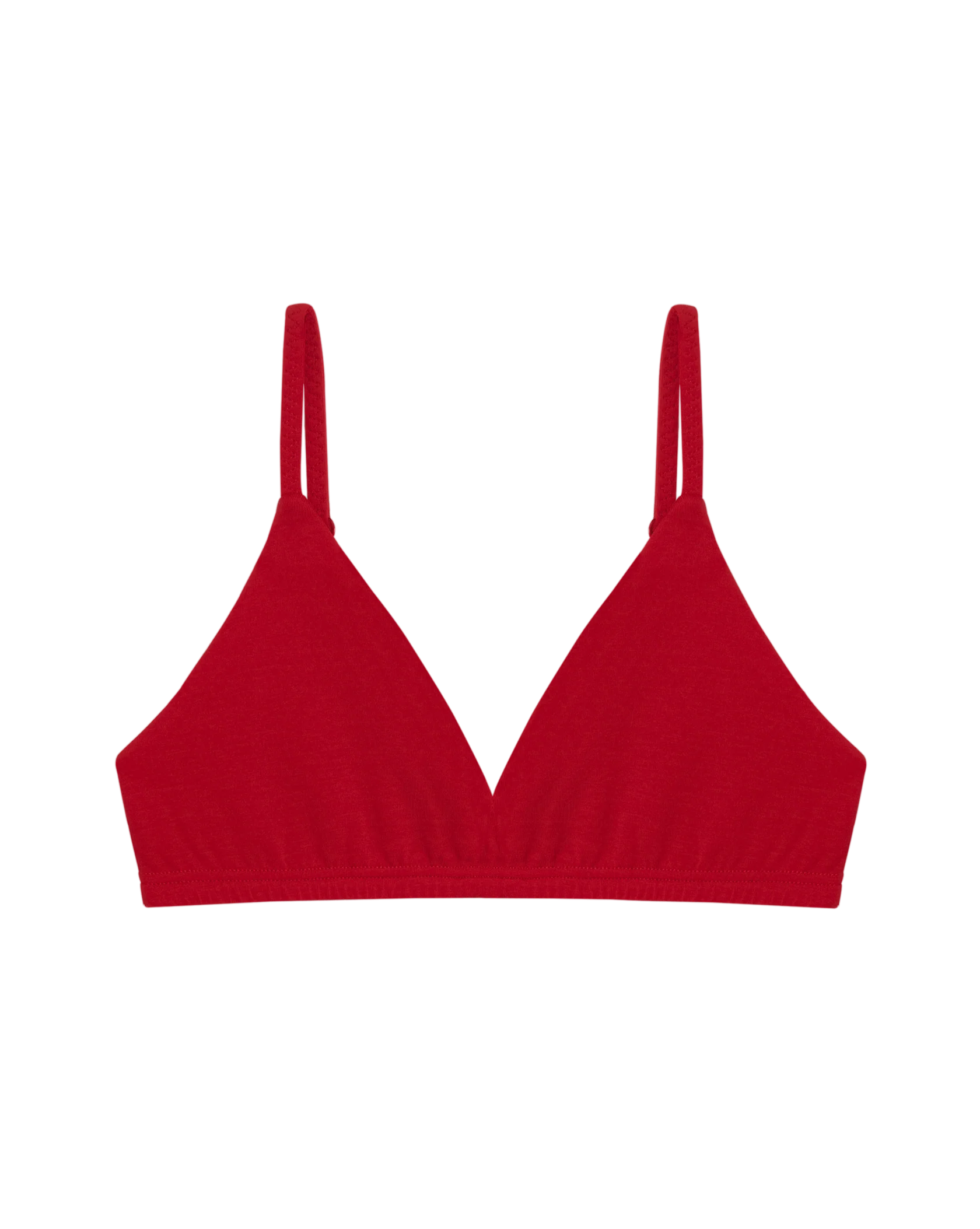 Mineral Triangle Bra In Red