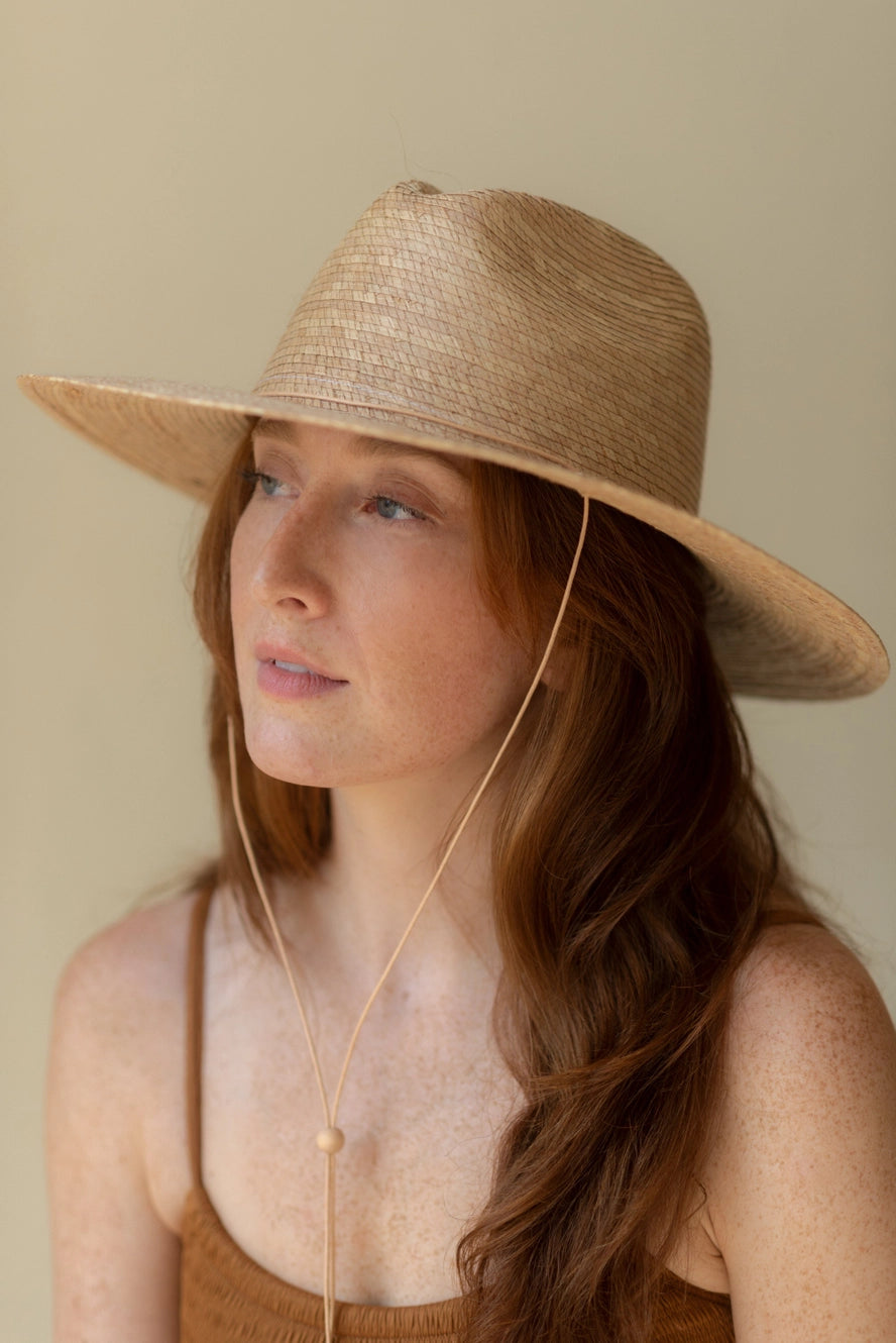 Palm Hat In Natural
