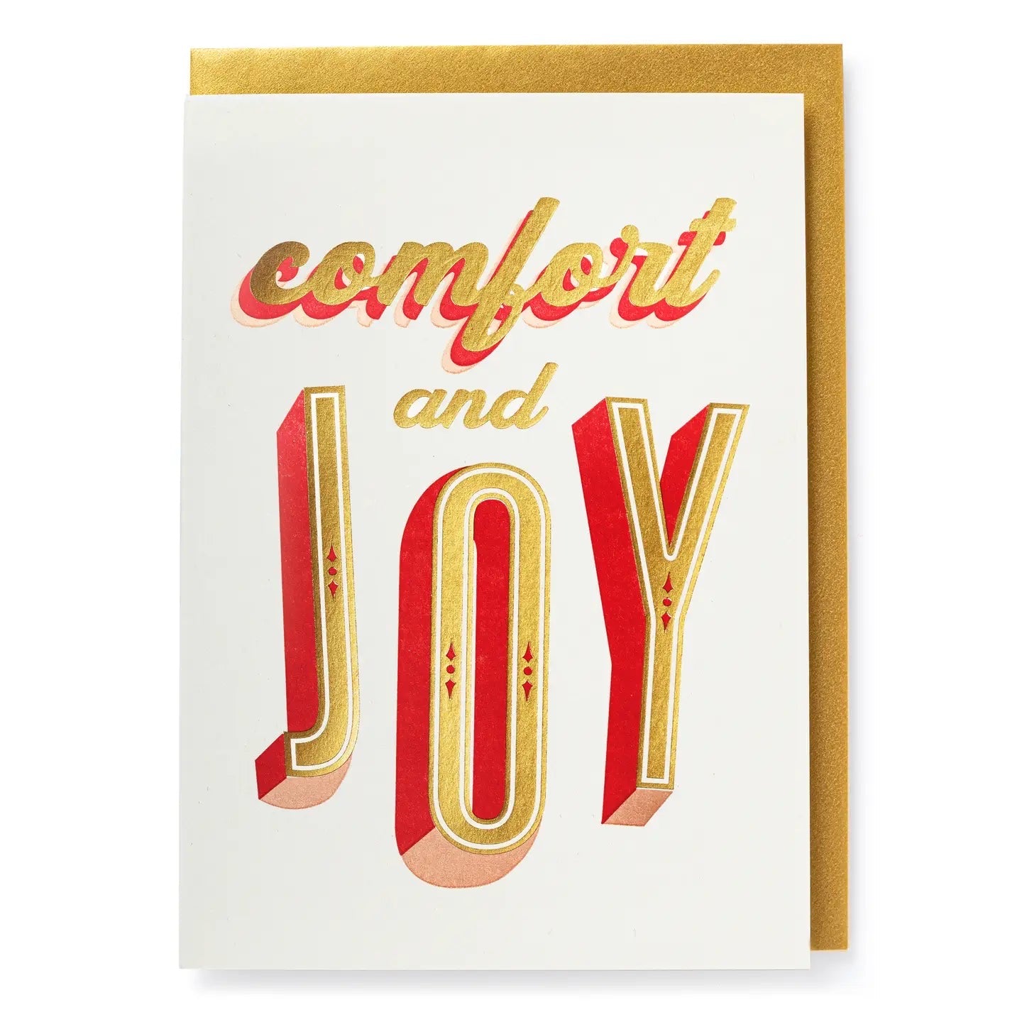 Comfort & Joy Holiday Card