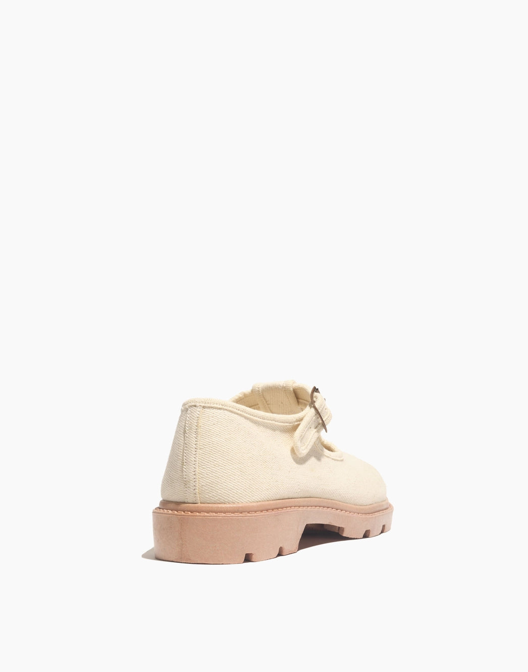 Lug Sole Mary Jane In Natural
