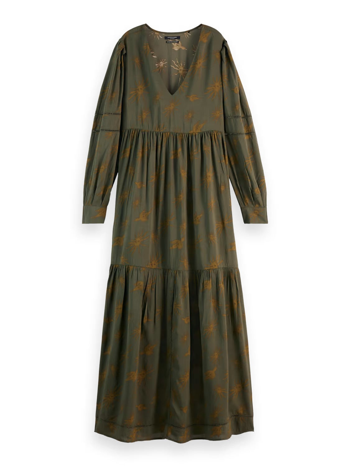 Modal Maxi Dress In Mystic Sky Olive